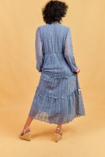 ROBE BOHÊME BLEU 