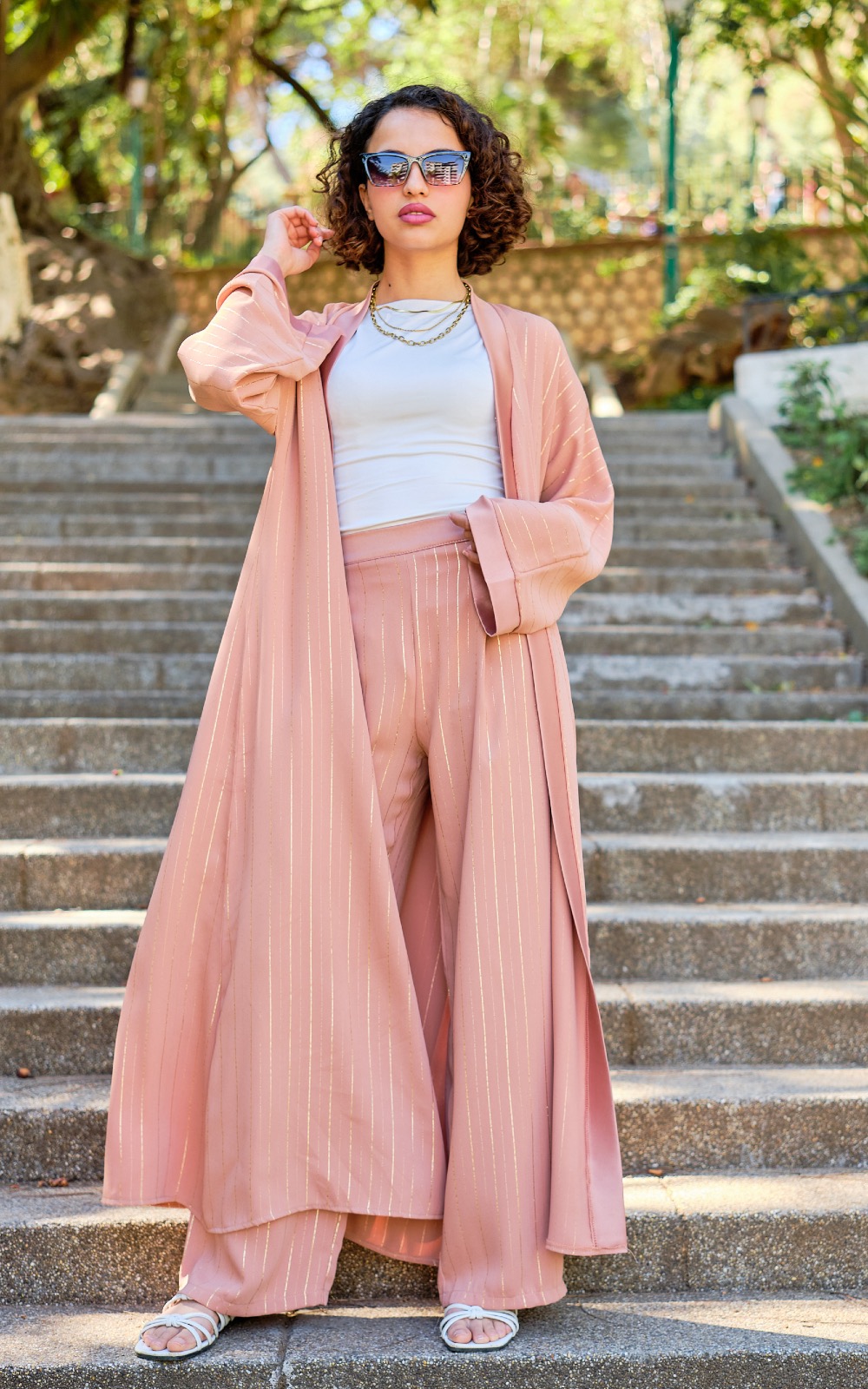 Ensemble venisia beige rosé