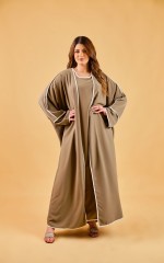 Abaya beige kaki