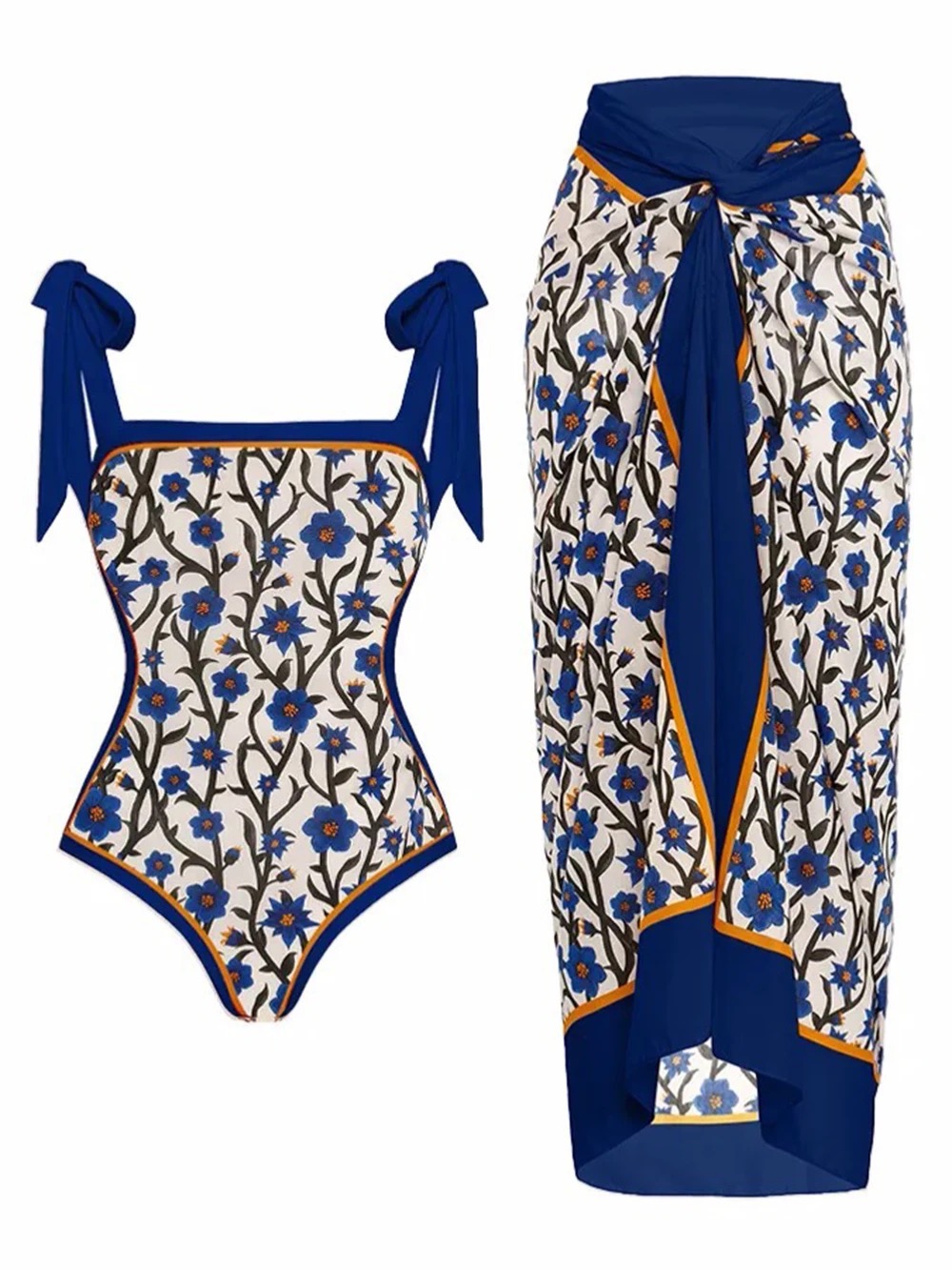 Maillot de bain Blue Flower