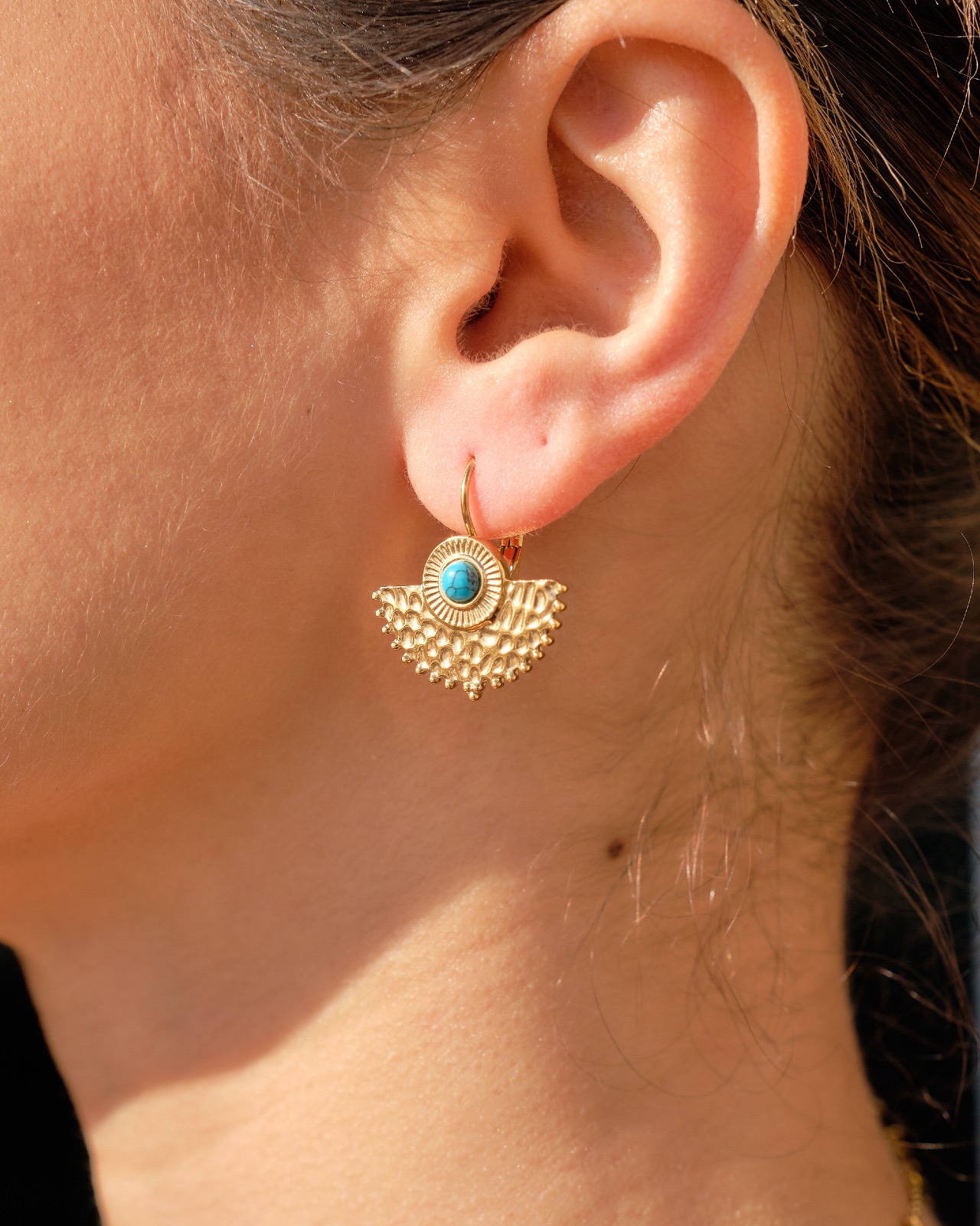 Boucles d’oreilles aztèques 