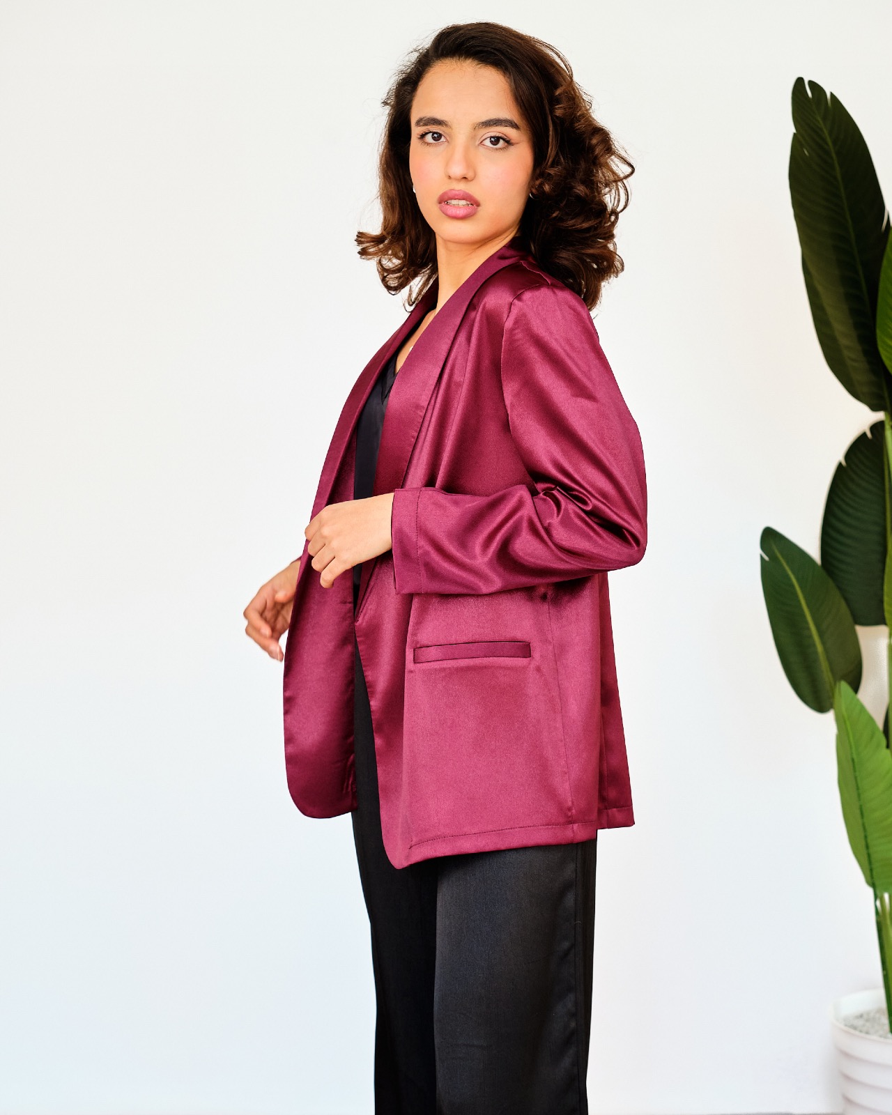 Blazer Glamour cerise