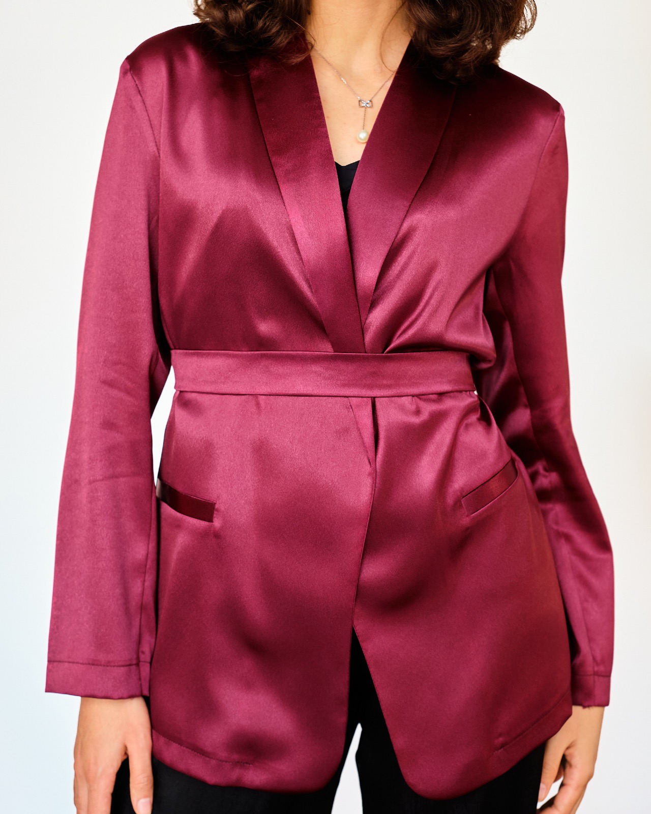 Blazer Glamour cerise