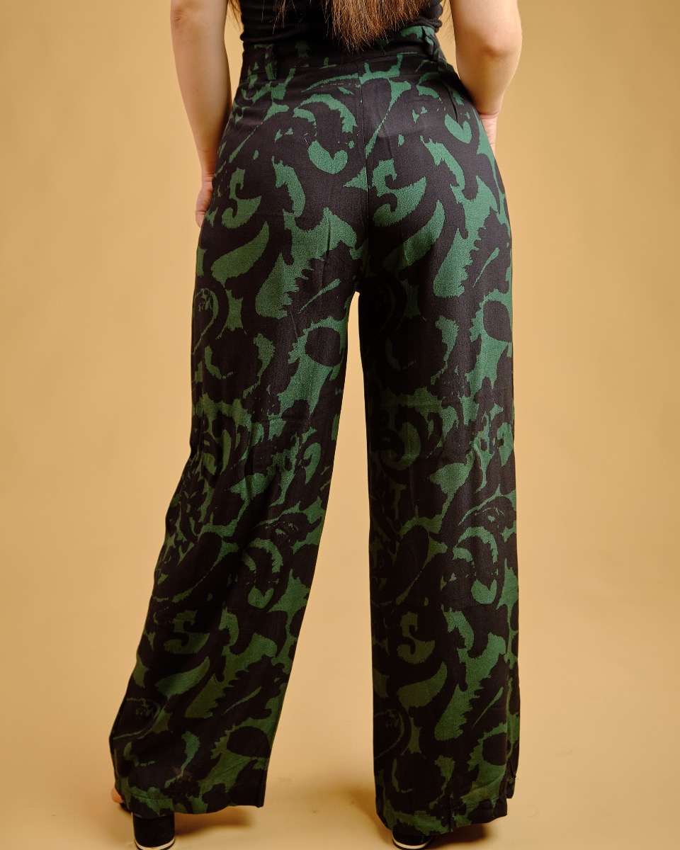 Pantalon vert bouteille