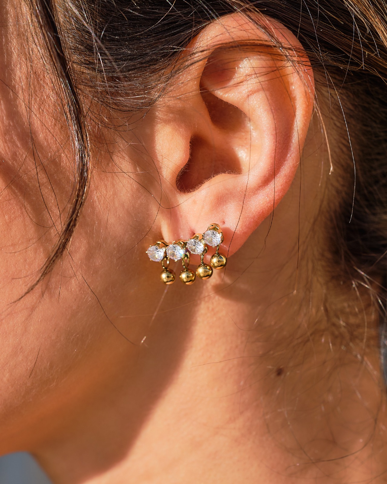 Boucle d’oreille Star